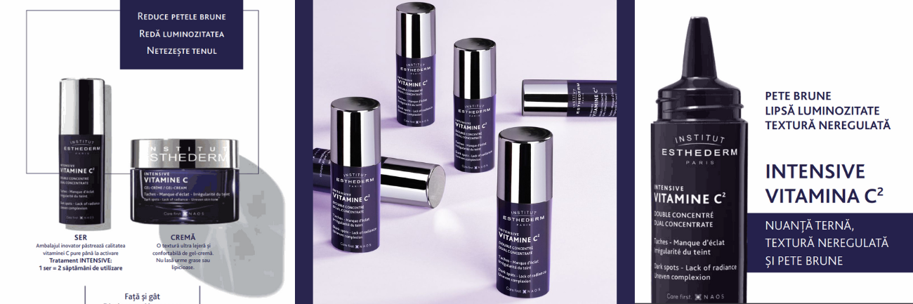 SER DUBLU CU VITAMINA C INSTITUT ESTHEDERM